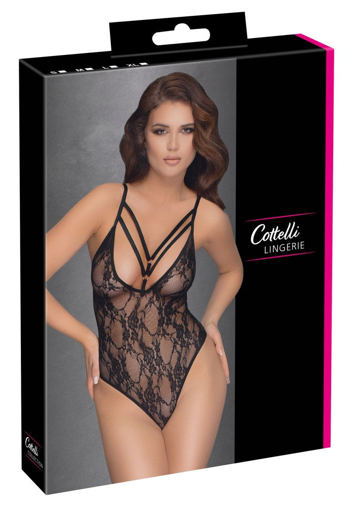 Body sexy in pizzo nero