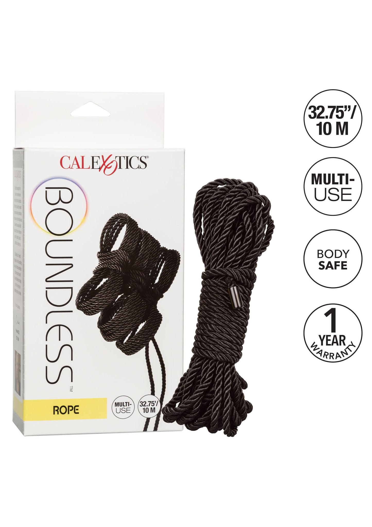 Corda bondage nera Boundless Rope 10M