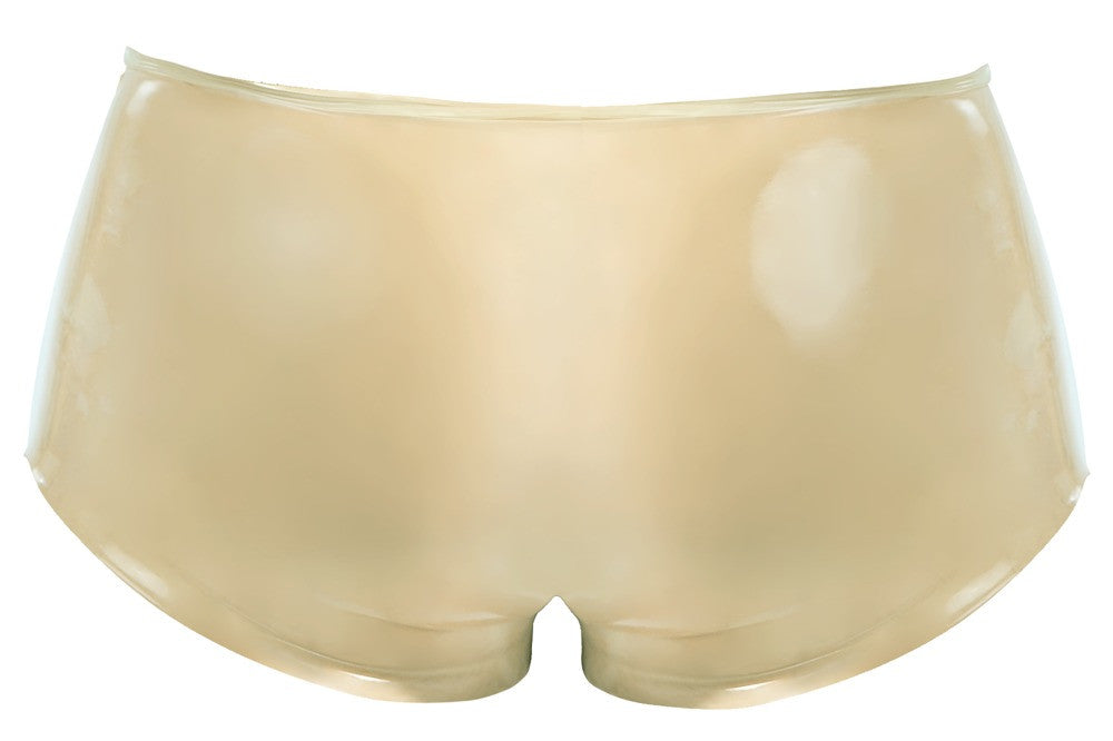 Boxer in latex con guaina per pene Pants