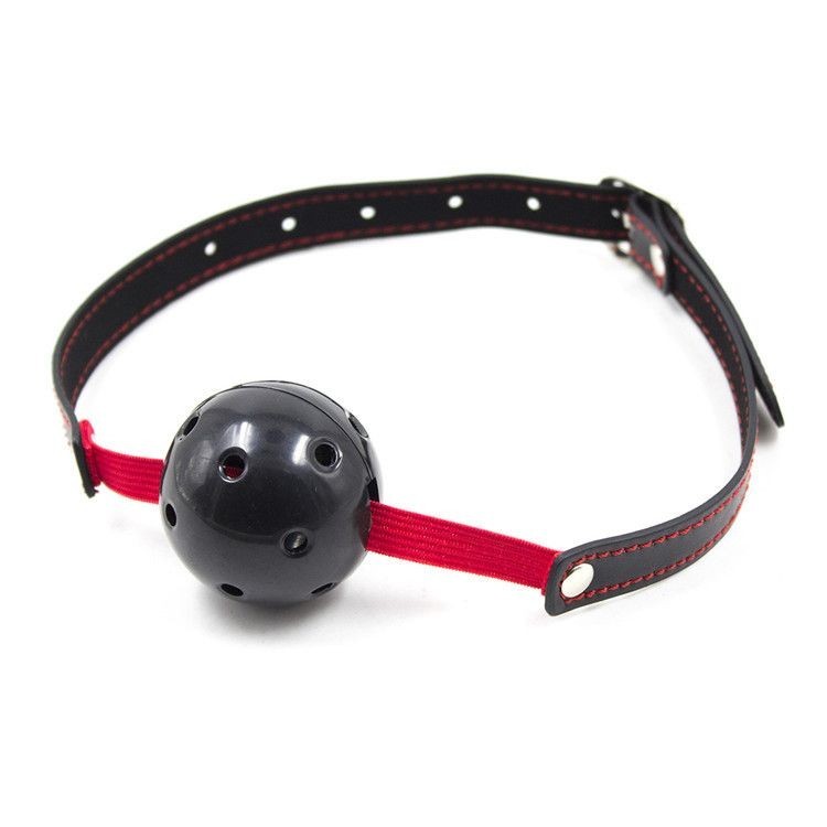 Breathable ball gag stretch nero morso fetish costrittivo bondage sexy black