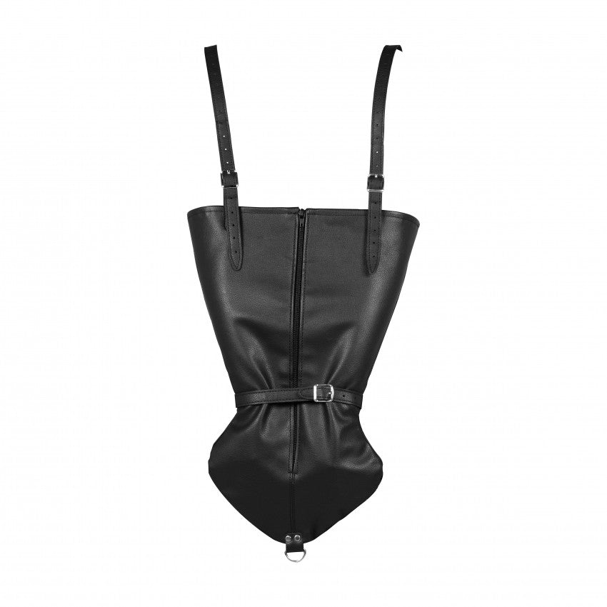 Costrittivo braccia bondage Zip-up Full Sleeve Arm Restraint Black