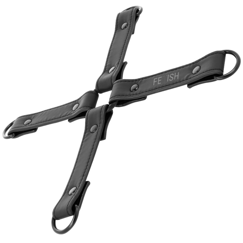 Costrittivo per manette FETISH SUBMISSIVE HOG TIE VEGAN LEATHER