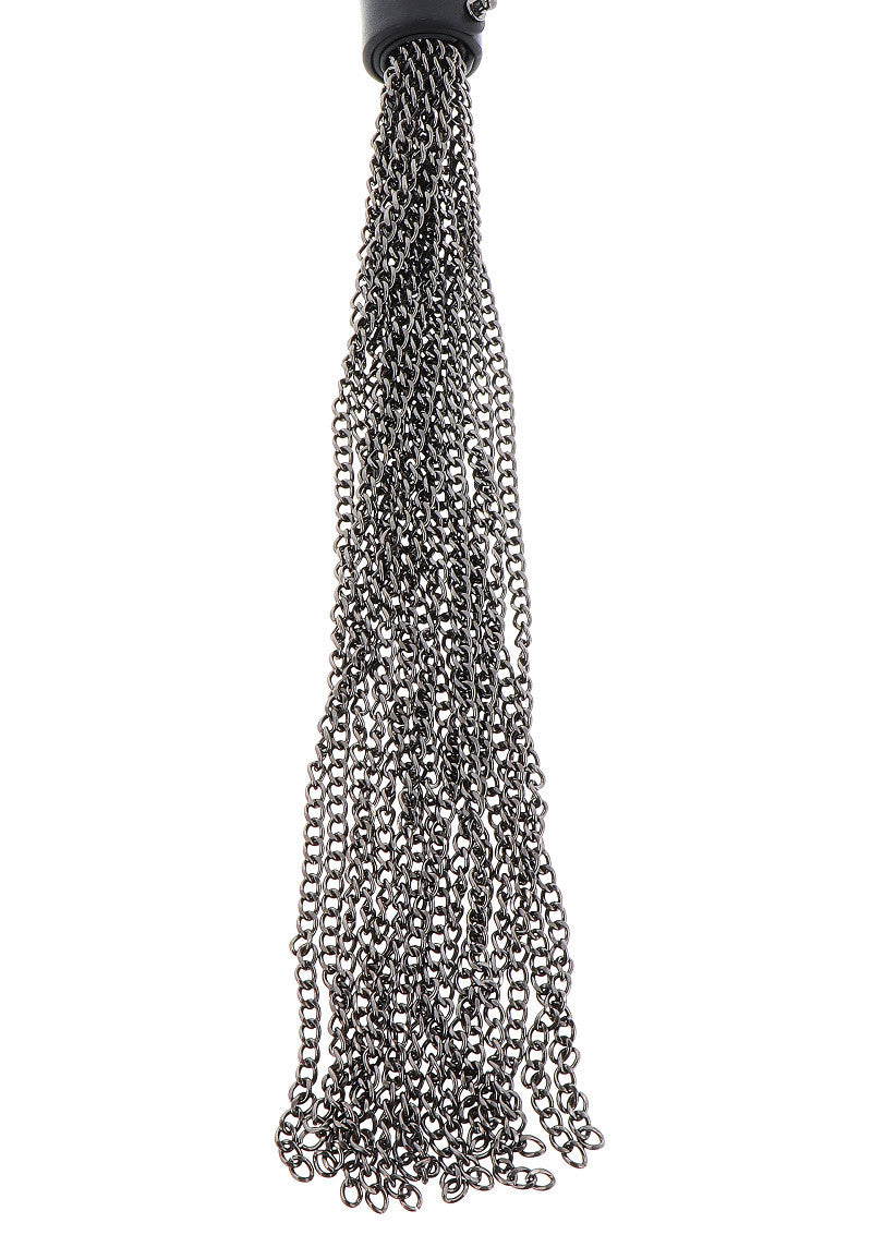 Frusta a catena in vera pelle Hidden Desire Masters