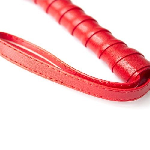 Frusta a frange squash whip red frustino bondage fetish sexy sadomaso set rosso
