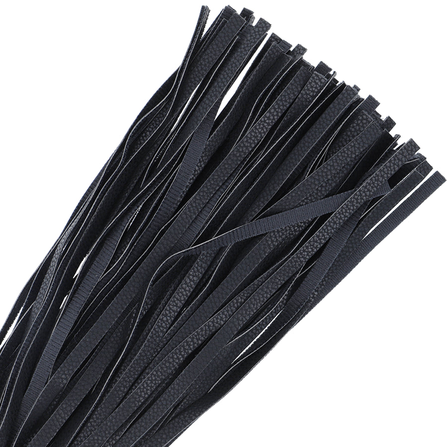 Frusta bondage nera in pelle accessorio fetish darkness