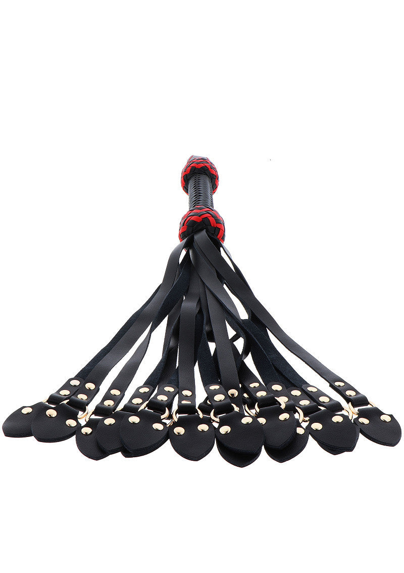 Frusta Cat-o-Nine in vera pelle Hidden Desire Masters