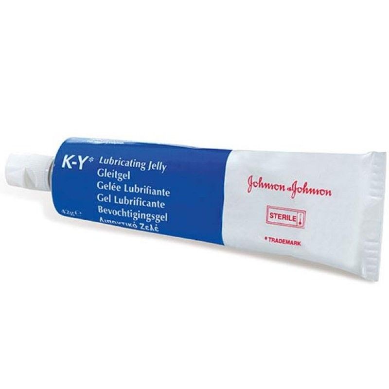 Gel lubrificante vaginale anale intimo crema salva preservativo per donna K-Y sterile