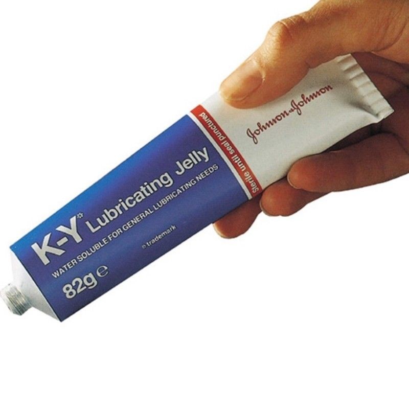 Gel lubrificante vaginale anale intimo crema salva preservativo per donna K-Y sterile