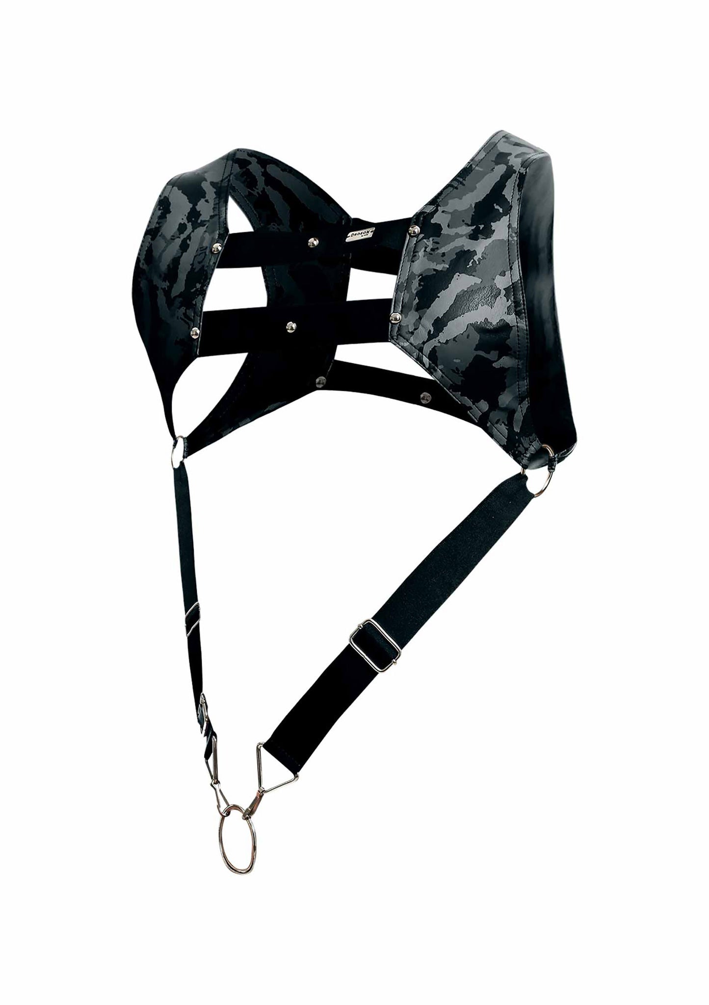 Imbragatura grigio militare DNGEON Top Cockring Harness PREZZO: € 16,50