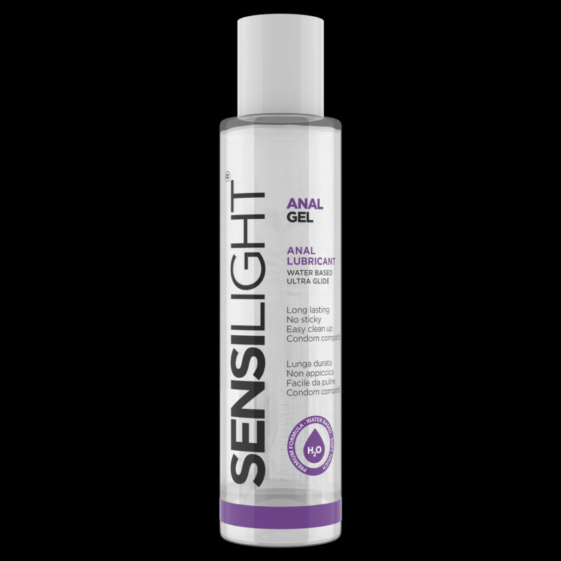 Lubrificante anale base acquosa sensilight anal gel analgel 150 ml