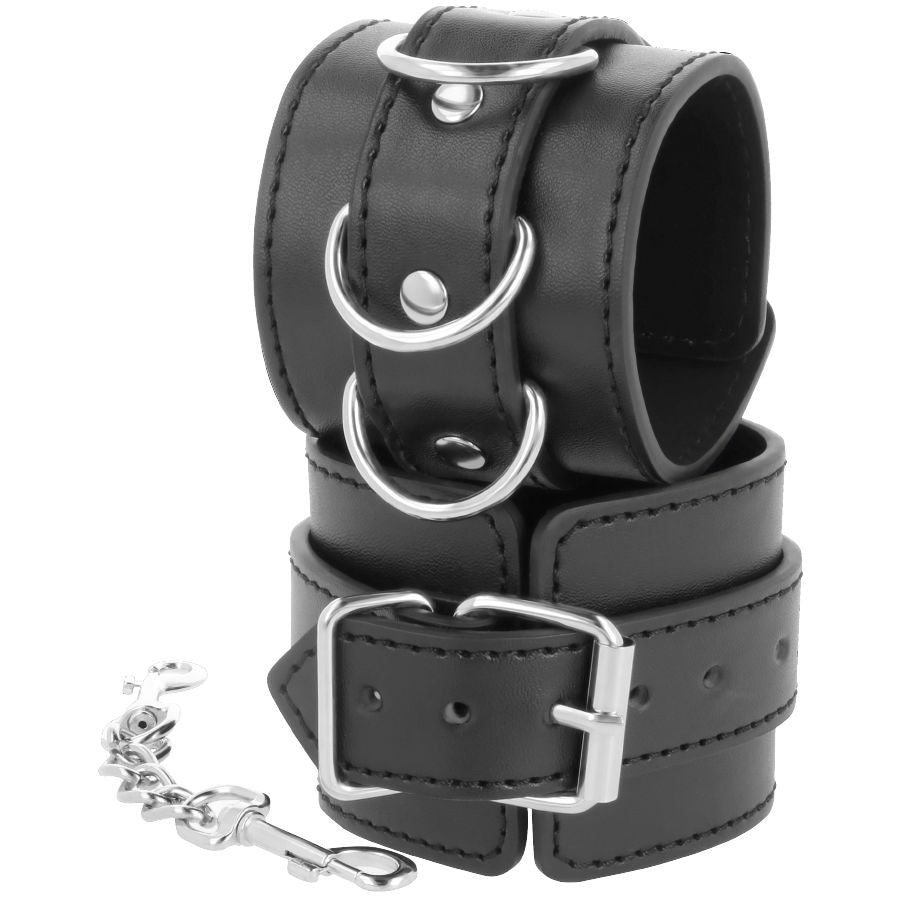 Manette professionali DARKNESS WRIST RESTRAINTS BLACK