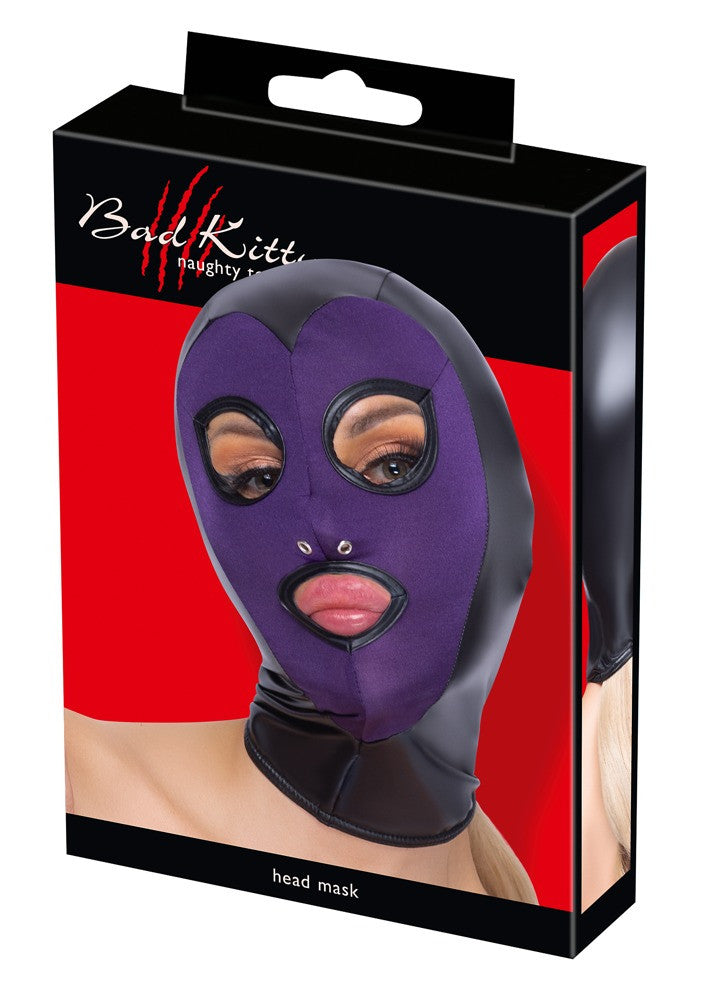Maschera viso Head mask viola