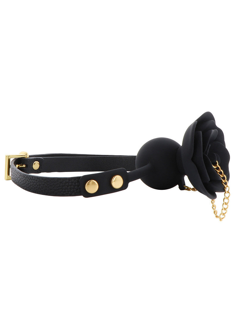 Morso Ball Gag black con rosa Taboom