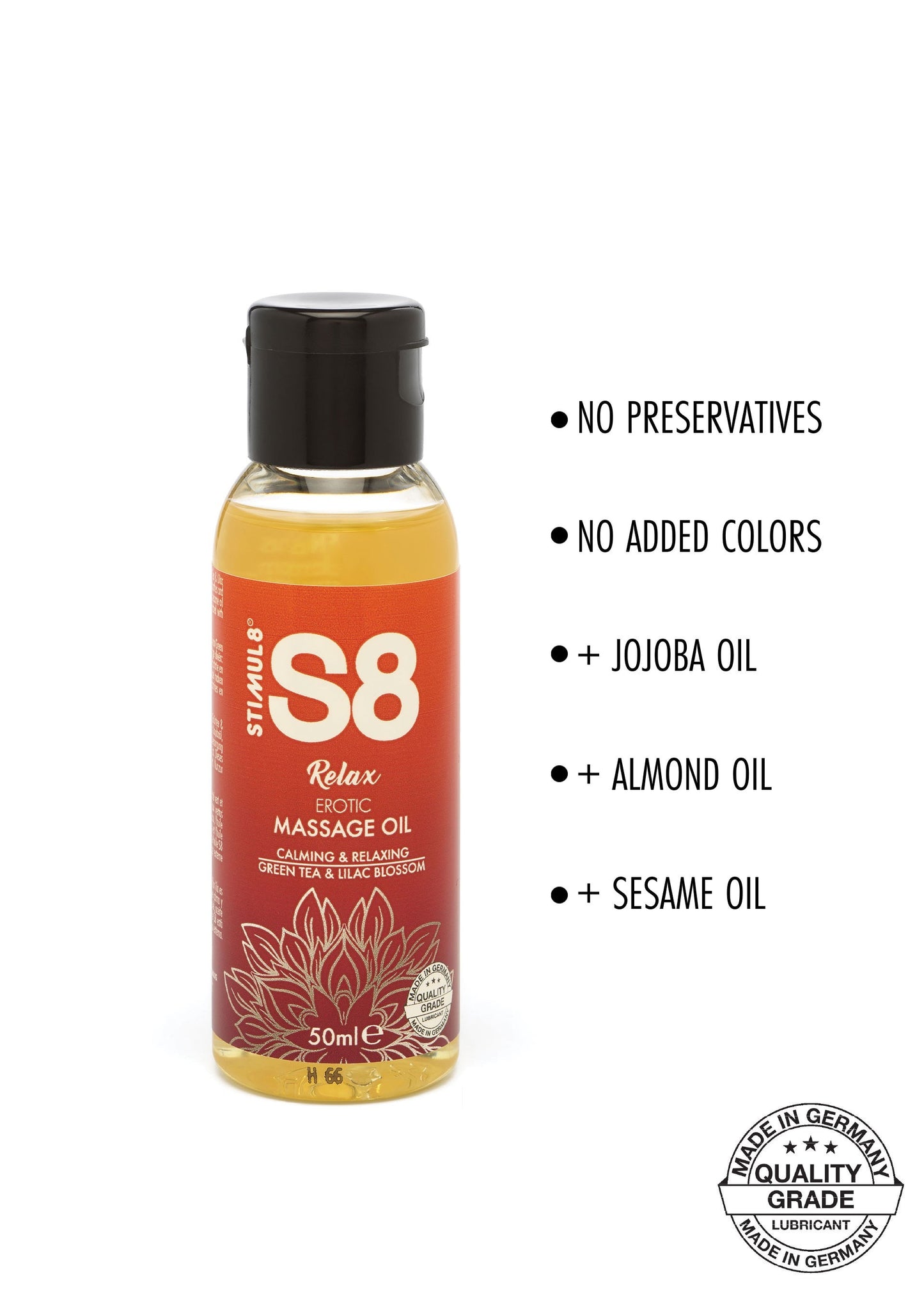 olio da massaggio sexy erotico sensuale 50 ml