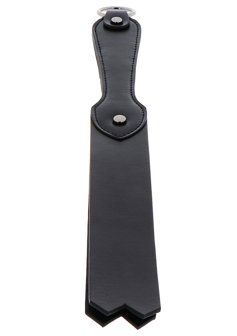 Schiaffeggiatore a doppio strato in vera pelle Hidden Desire Masters