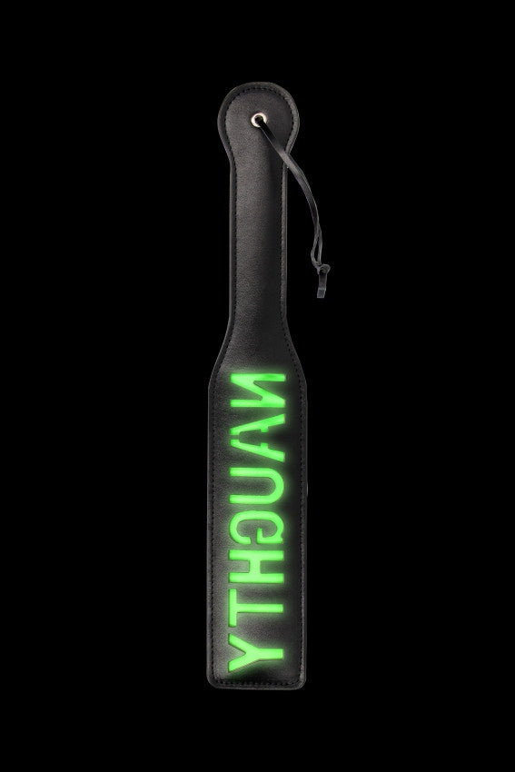 Sculacciatore "Naughty'' Paddle Glow in the Dark
