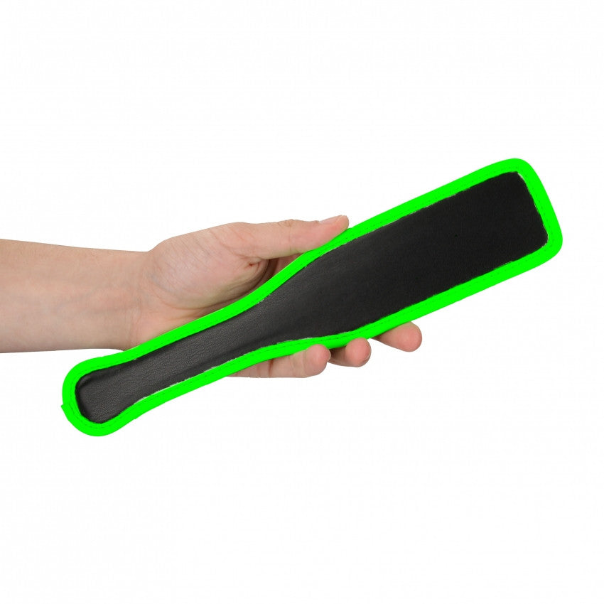 Sculacciatore Paddle - Glow in the Dark - Neon Green/Black