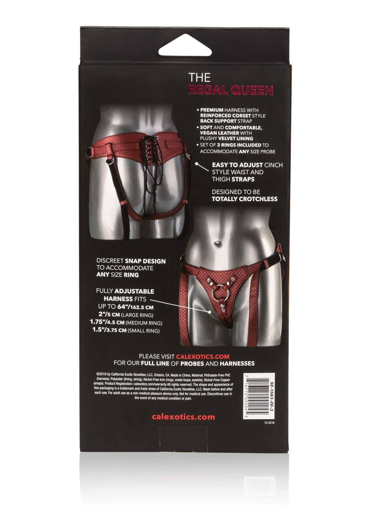 Strap on imbragatura per dildo fallo indossabile donna fetish The Regal Queen