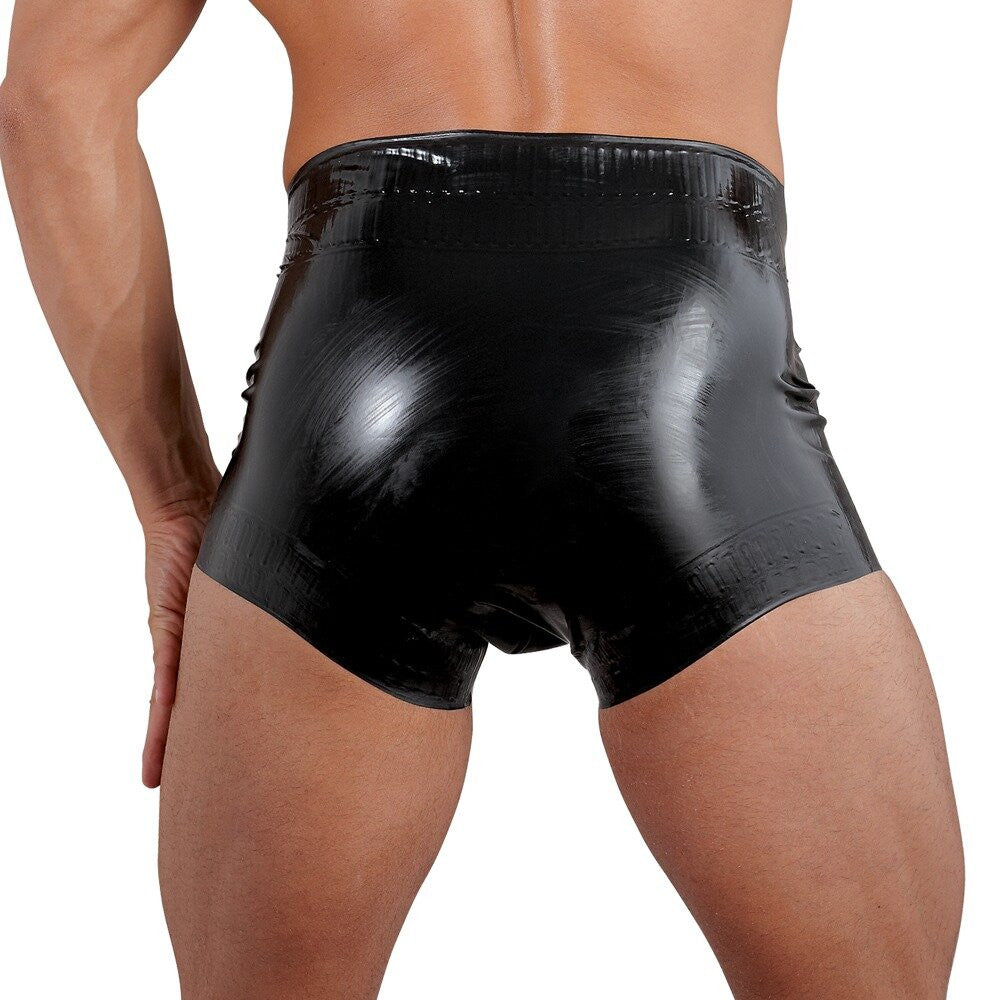 Boxer in lattice accessorio bdsm elastici nere late x