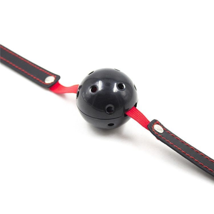 Breathable ball gag stretch nero morso fetish costrittivo bondage sexy black