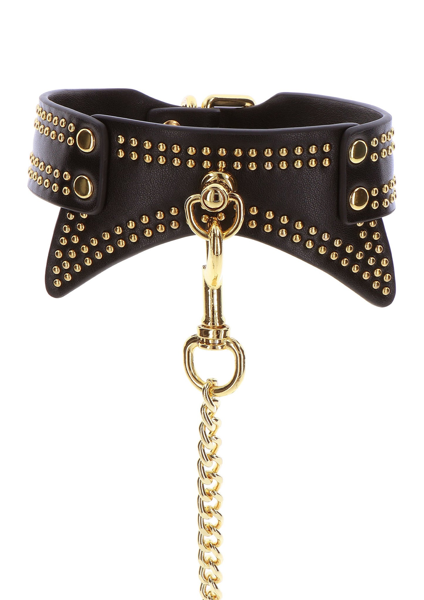 Collare con guinzaglio Studded Collar and Leash