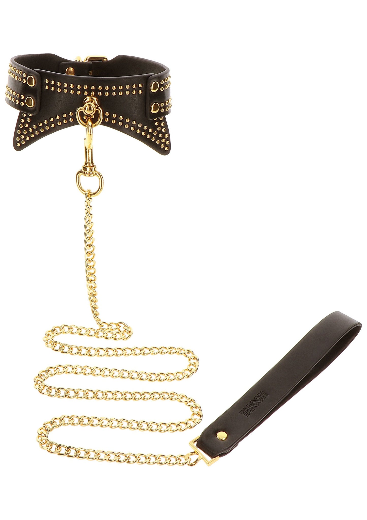 Collare con guinzaglio Studded Collar and Leash