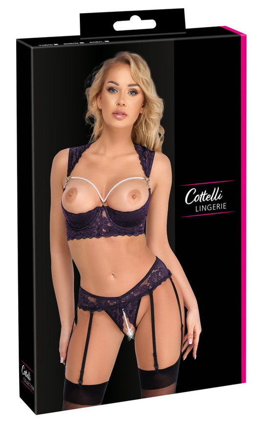 Completo intimo con perle Set