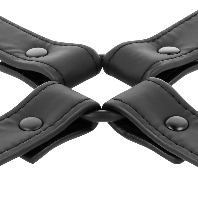 Costrittivo per manette FETISH SUBMISSIVE HOG TIE VEGAN LEATHER