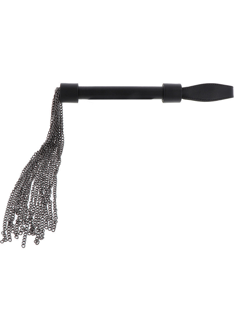 Frusta a catena in vera pelle Hidden Desire Masters