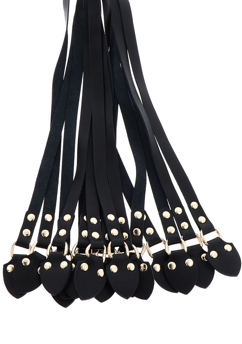 Frusta Cat-o-Nine in vera pelle Hidden Desire Masters