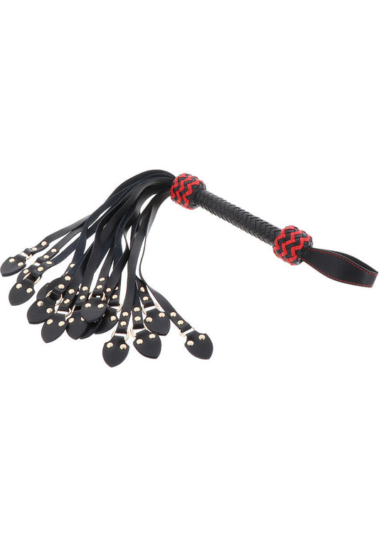 Frusta Cat-o-Nine in vera pelle Hidden Desire Masters
