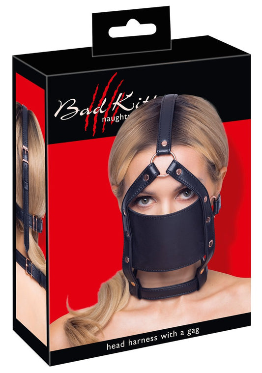 Imbracatura per il viso head harness with a gag