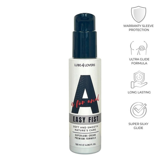 Lubrificante anale ultra glide lunga durata lube4lovers 120 ml