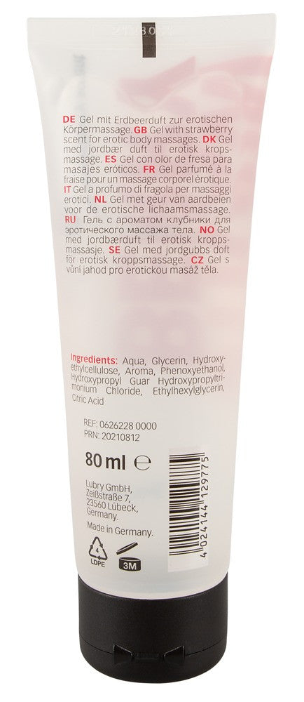 Gel per massaggi aroma fragola
