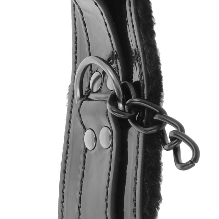 Manette con lucchetto DARKNESS WRIST RESTRAINTS BLACK