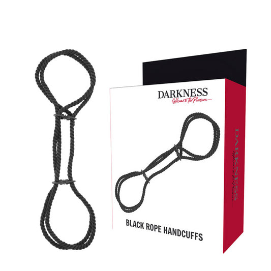 Manette o cavigliere bondage in cotone regolabili darkness
