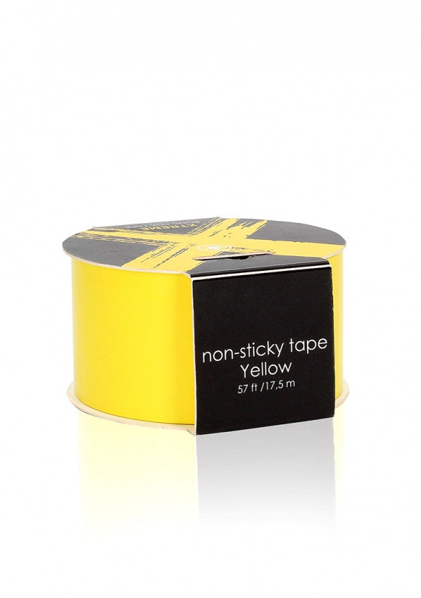 Nastro bondage Ouch! Xtreme Bondage Tape 17,5 m Yellow non sticky