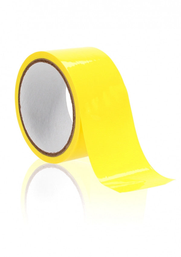 Nastro bondage Ouch! Xtreme Bondage Tape 17,5 m Yellow non sticky