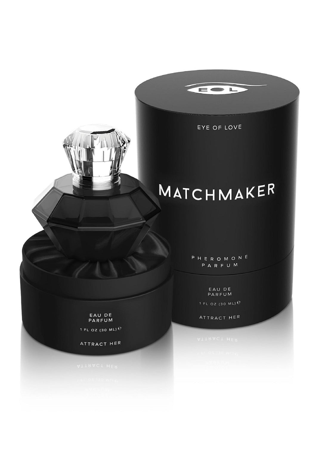 Profumo ai feromoni black diamond attract her 30 ml