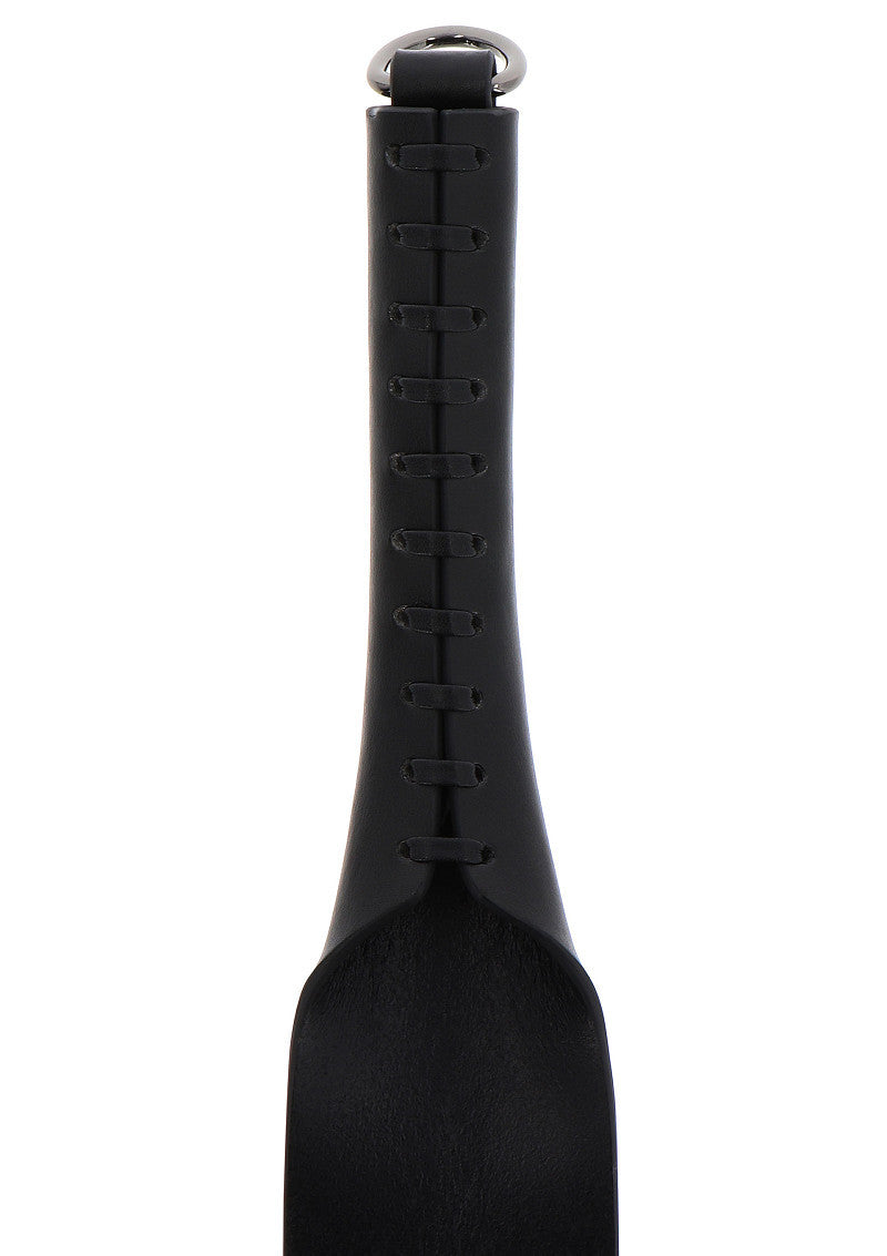 Schiaffeggiatore in vera pelle con lacci Hidden Desire Masters