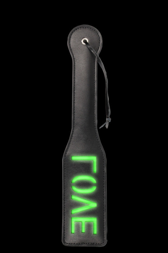 Sculacciatore "Love'' Paddle Glow in the Dark
