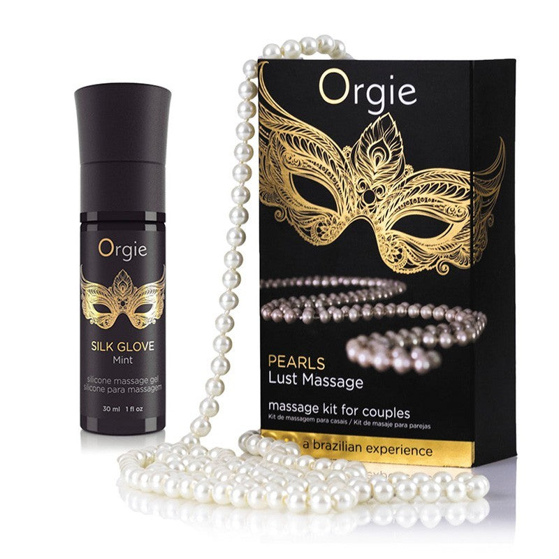 Set lubrificante  silicone orgie pearl lust set